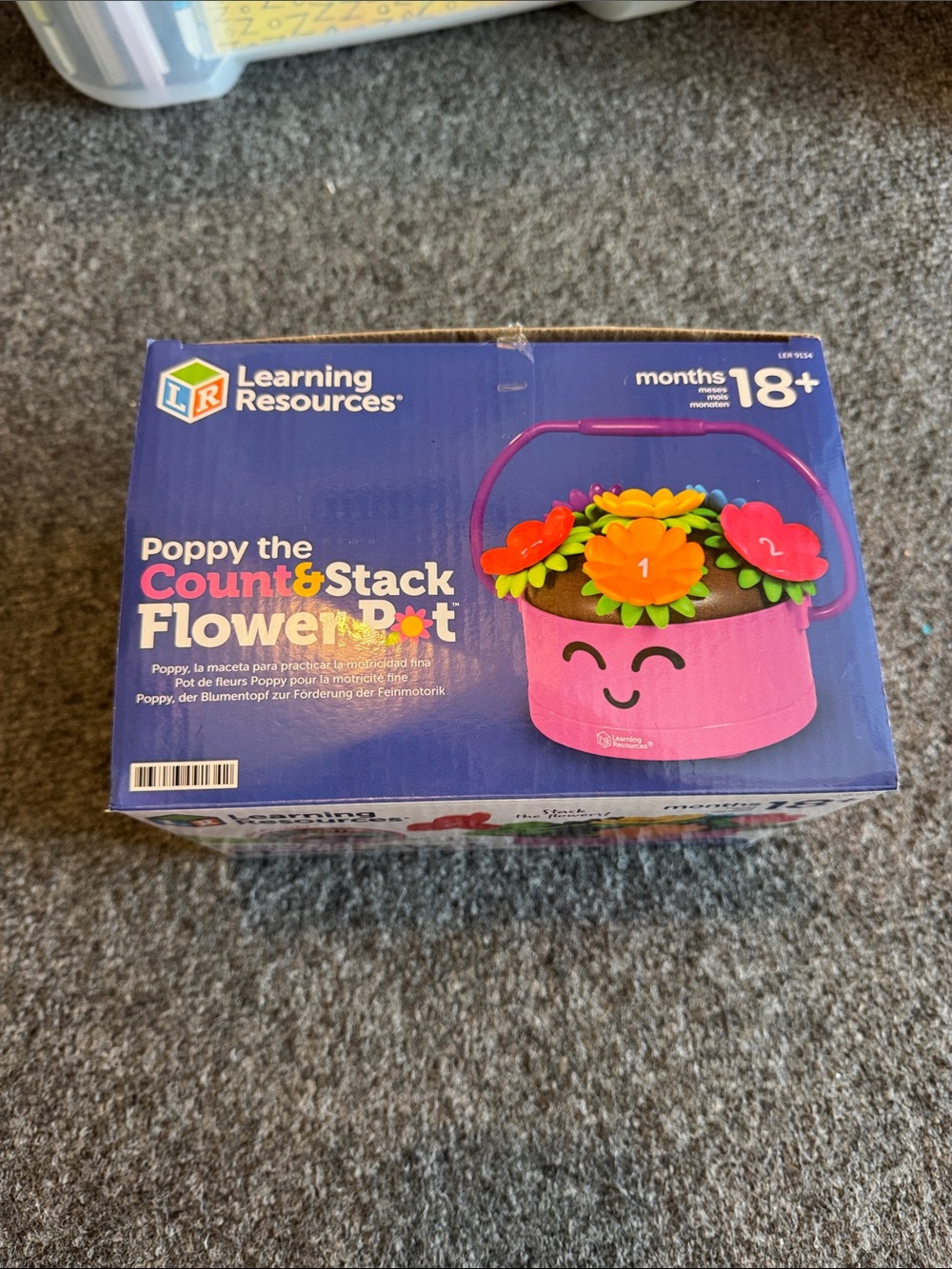 Learning Resources Count and Stack Flower Pot - Picture 2 of 3